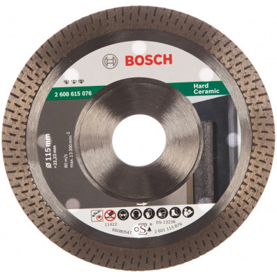 Алмазный диск Bosch Bf HardCeramic 2608615076
