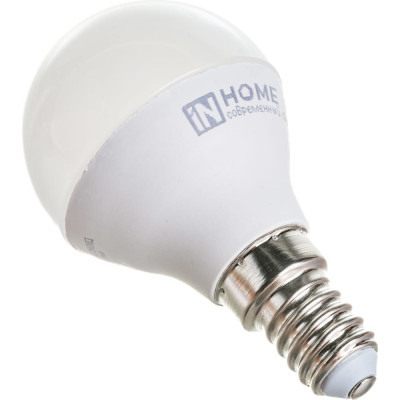 Светодиодная лампа IN HOME LED-ШАР-VC 4690612030531