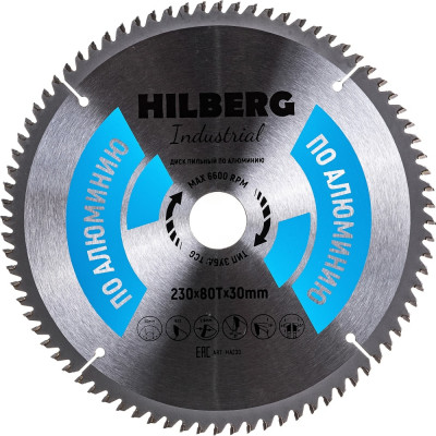 Пильный диск по алюминию Hilberg Hilberg Industrial HA230