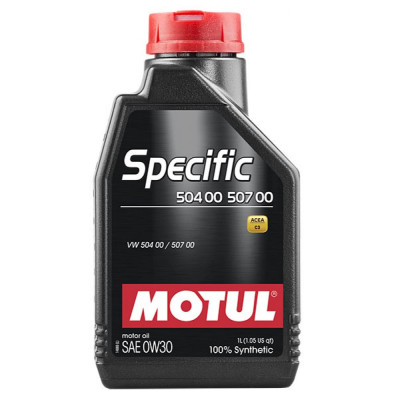 Синтетическое масло MOTUL SPECIFIC 504 00 507 00 0W30 107049