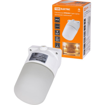 Настенный наклонный светильник для сауны TDM НПБ400-1 SQ0303-0049