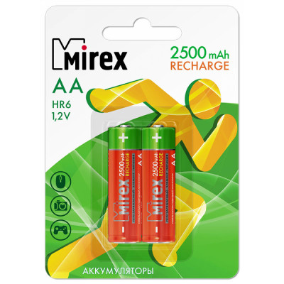 Аккумулятор Mirex 23702-HR6-25-E2