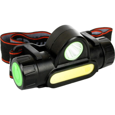 Комбинированный аккумуляторный налобный светодиодный фонарь Ultraflash E1340 14268