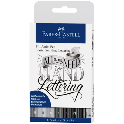 Набор капиллярных ручек Faber-Castell Pitt Artist Pen Lettering 267118