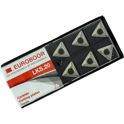 Комплект сменных режущих пластин для фаскоснимателя B45 EUROBOOR LKS.20