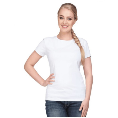 Женская футболка ГК Спецобъединение белая Бел 552.01/XL