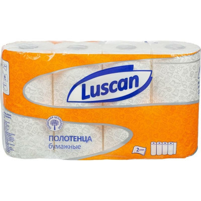 Двухслойные бумажные полотенца Luscan 1130765
