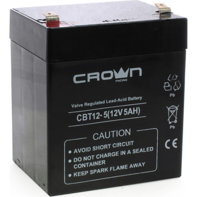 Аккумулятор CROWN MICRO СВТ-12-5 CM000001652