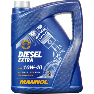 Полусинтетическое моторное масло MANNOL DIESEL EXTRA 10W40 1106