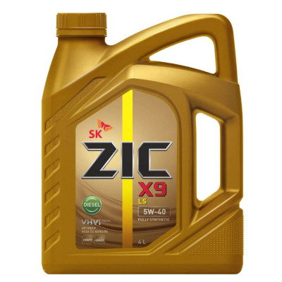 Синтетическое масло для легковых авто zic X9 LS 5w40 Diesel SN/CF MB-Approval 229 dexos2 162609