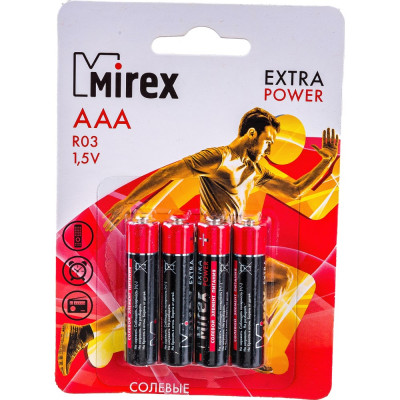 Солевая батарея Mirex 23702-ER03-E4