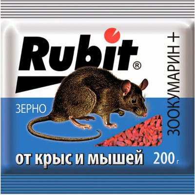 Защита от грызунов RUBIT зоокумарин+ 24983