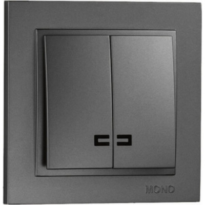 Двухклавишный выключатель MONO ELECTRIC DESPINA 102-202025-103