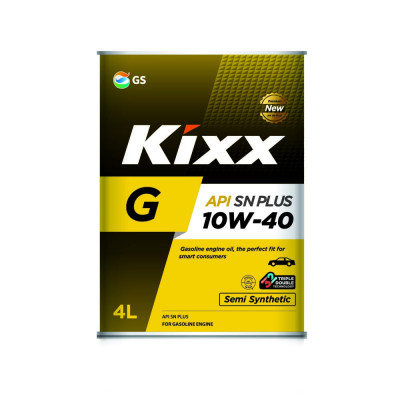 Полусинтетическое моторное масло KIXX G1 Plus SN 10W40 L210944TR1