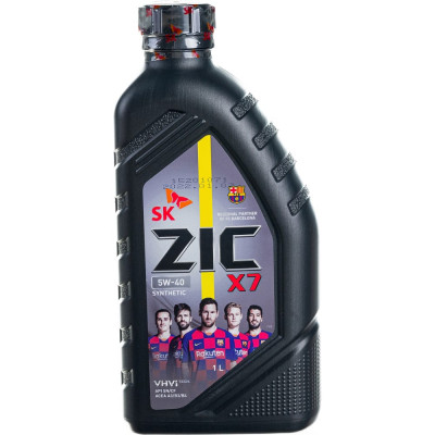 Синтетическое масло zic ZIC X7 5W-40; SN/CF
