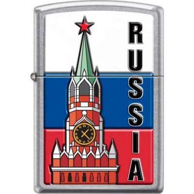 Зажигалка Zippo Московский кремль 207 KREMLIN FLAG RUSSIA