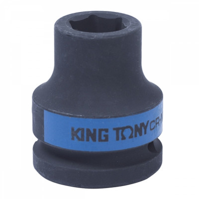 Ударная шестигранная торцевая головка KING TONY 653513M