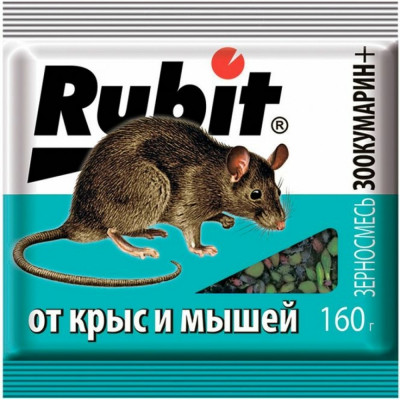 Зерновая смесь от грызунов RUBIT зоокумарин+ 24985