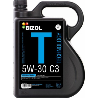 Синтетическое моторное масло Bizol Technology 5W-30, SN C3 85121