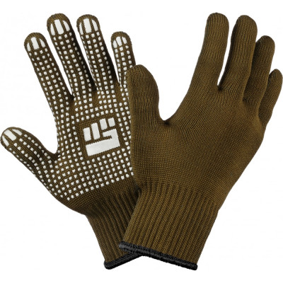 Трикотажные двухслойные перчатки Фабрика перчаток 6-10-2С-ОЛ-XL