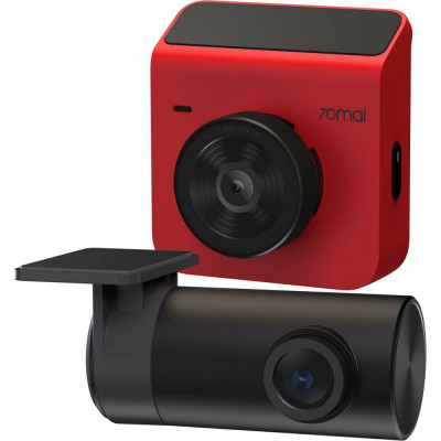Автомобильный видеорегистратор Satechi 70MAI Dash Cam A400 Rear Cam Set Red A400-1_R