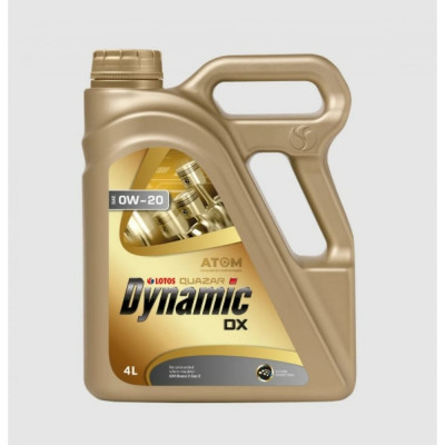 Синтетическое моторное масло lotos QUAZAR DYNAMIC DX SAE 0W-20 WF-K405C00-0H0