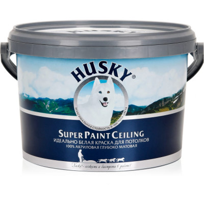 Потолочная краска HUSKY SUPER PAINT CELING 30564