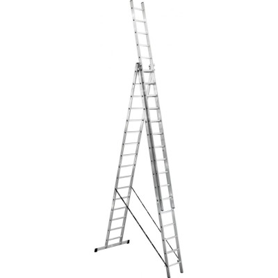Алюминиевая трехсекционная лестница UFUK 411316