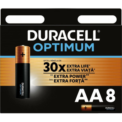 Алкалиновые батарейки Duracell Optimum Б0056024