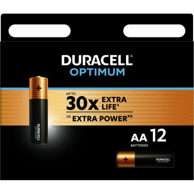 Алкалиновые батарейки Duracell Optimum Б0056028