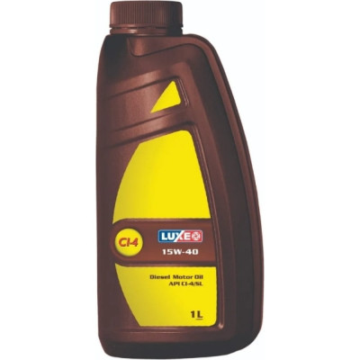Минеральное дизельное масло LUXE DIESEL 15W40 CI-4/ SL 238