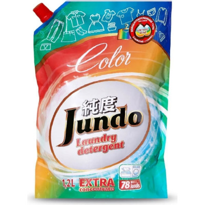 Концентрированный гель для стирки цветного белья Jundo Color 4903720020142