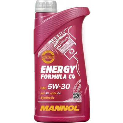 Синтетическое моторное масло MANNOL ENERGY FORMULA C4 5W-30 79171