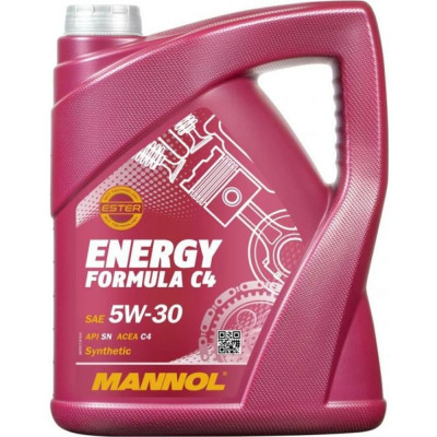 Синтетическое моторное масло MANNOL ENERGY FORMULA C4 5W-30 79175