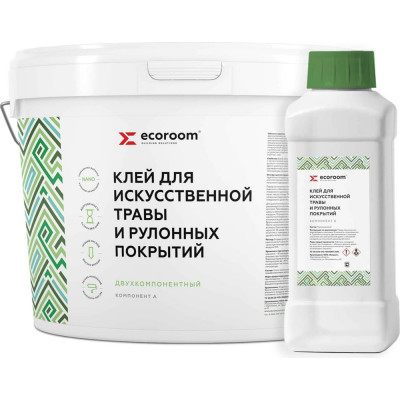 Полиуретановый клей для искусственной травы ECOROOM 2К E-PUКлей -16586