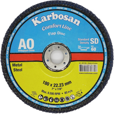 Лепестковый диск Karbosan 81780