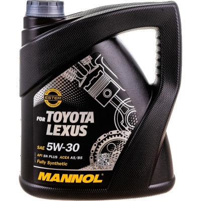 Синтетическое моторное масло MANNOL FOR TOYOTA LEXUS 5W-30 1197