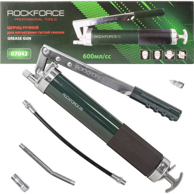 Ручной шприц для нагнетания густой смазки Rockforce Profi RF-07042