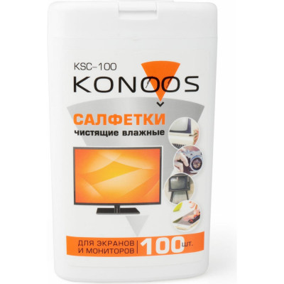 Салфетки для экранов Konoos KSC-100