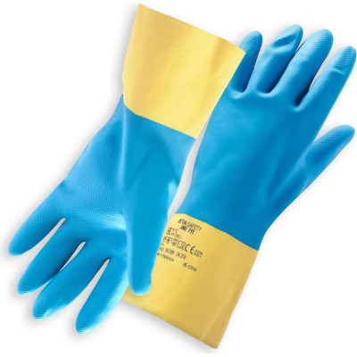Химические неопреновые перчатки Jeta Safety JNE711 JNE711-S
