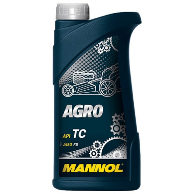 Минеральное моторное масло для садовой техники MANNOL 4-TAKT AGRO SAE 30 1440