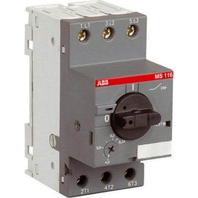 Автоматический выключатель для защиты электродвигателей ABB MS116 1SAM250000R1005