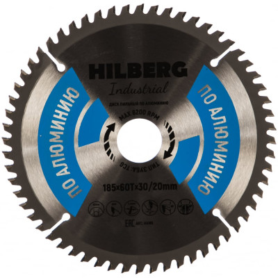 Пильный диск по алюминию Hilberg Hilberg Industrial HA185