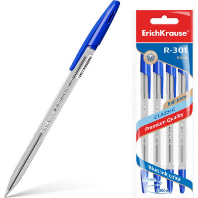Шариковая ручка ErichKrause R-301 Classic Stick 22032