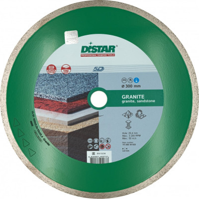 Сплошной алмазный диск по граниту DiStar Granite 11120034022