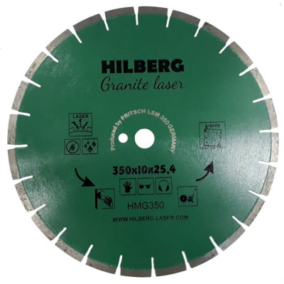 Отрезной алмазный диск Hilberg Hilberg Гранит Лазер HMG350