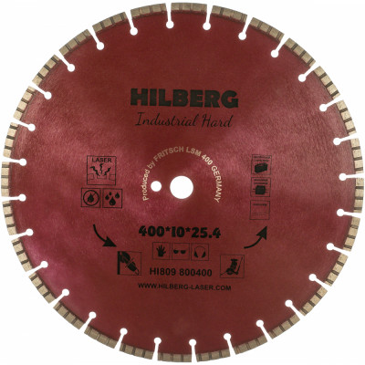 Отрезной алмазный диск Hilberg Hilberg Industrial Hard HI809