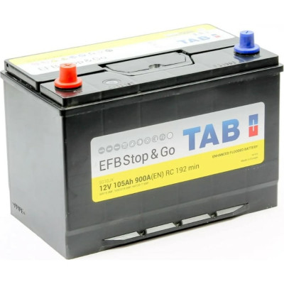 Аккумуляторная батарея TAB EFB Stop&Go 6СТ-105.1 60519 212105