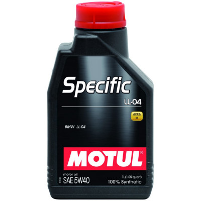 Синтетическое масло MOTUL Specific LL-04 BMW 5W40 101272
