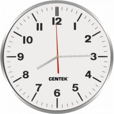 Настенные часы Centek CT-7100 White
